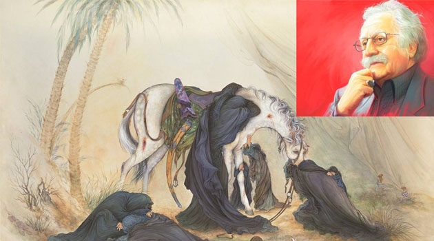 استاد فرشچیان؛ هنرمندی که نگارگری را با عشق به اهل بیت(ع) معنا کرد
