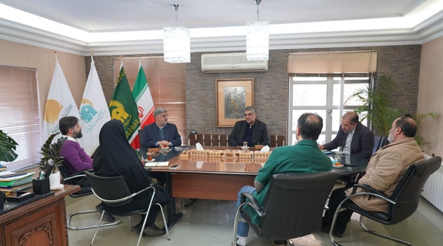 دیدار مدیرعامل بنیاد بین المللی امام رضا (ع) با مدیرعامل موسسه آفرینشهای هنری آستان قدس رضوی